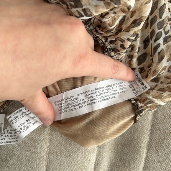 Zara leopard mini skirt size small - Picture 5 of 5